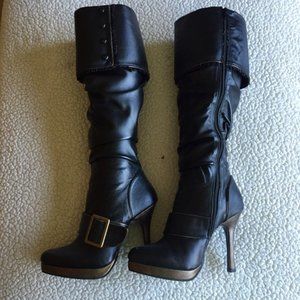 Sexy knee-high boots